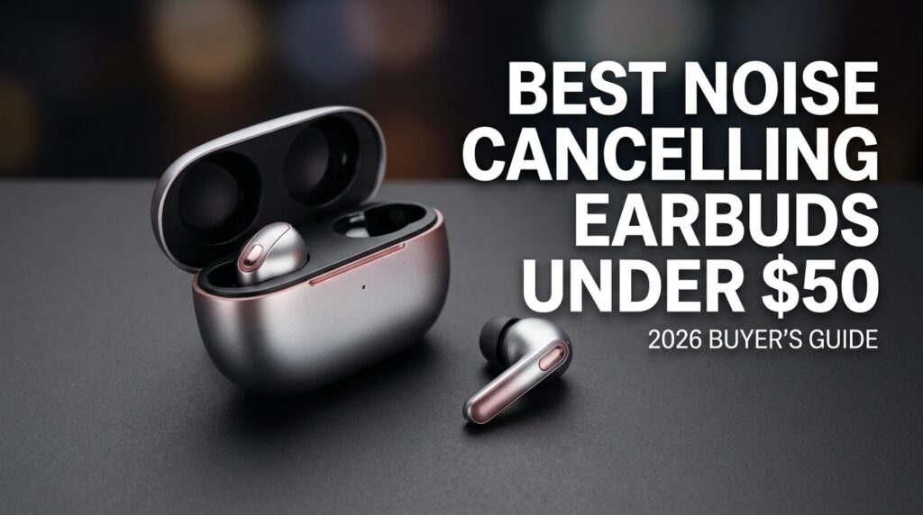 Best noise cancelling earbuds under $50 in 2026 — top picks from Soundcore, Edifier, TOZO, Moondrop, and QCY