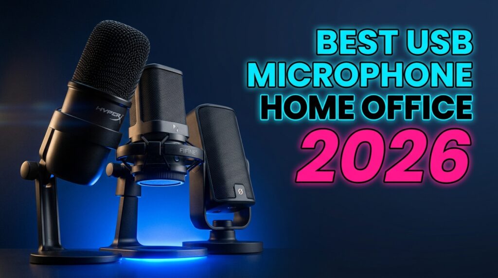 USB microphone home office — PickiTech Review 2026