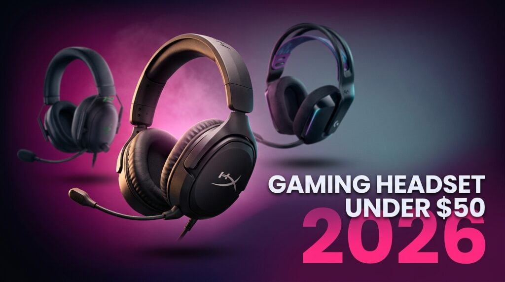 gaming headset under $50 — PickiTech Review 2026